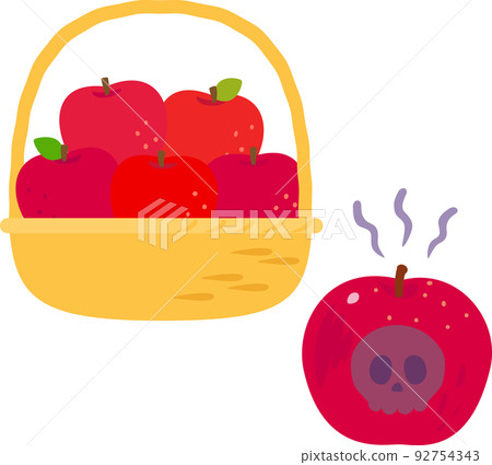 毒蘋果和籃子裡的蘋果 92754343