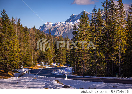 Nature Park Prags in the Italian Alps of South Tyrol 92754606