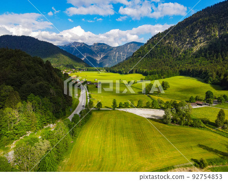 Amazing nature of Bavaria in the Allgau district of the German Alps Amazing nature of Bavaria in the Allgau district of the German Alps 92754853