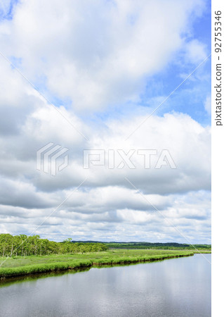 Eastern Hokkaido Yaushubetsu River Wetland Summer 92755346