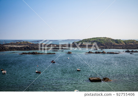 Chausey island Brittany, France 92755406