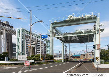 Shimonoseki Fishing Port Lock Gate 92755832