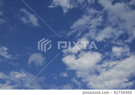 [雲和藍天]夏天的形象 92756989