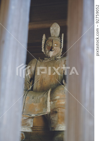 福岡縣久留米市田主丸町石垣神社破碎的小恐怖雕像 福岡縣久留米市田主丸町石垣神社破碎的小恐怖雕像 92759052
