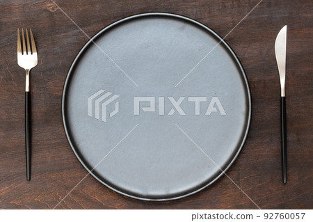 Plate, knife and fork 92760057