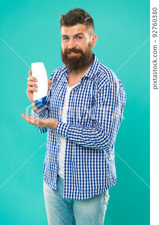 Cosmetic for spa bath. beard hair care grooming. male beauty.  92760380