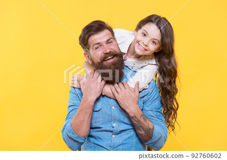 Enjoy fathers day. Happy family celebrate fathers day Enjoy fathers day. Happy family celebrate fathers day 92760602