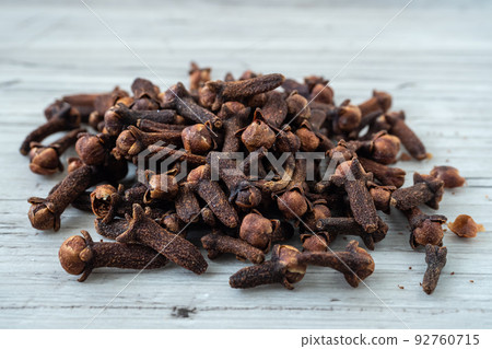 Spices cloves for cooking. Syzygium aromaticum 92760715