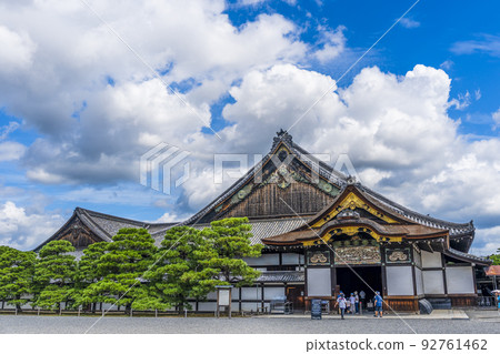 Nijo Castle in summer, Ninomaru Palace, Nakagyo Ward, Kyoto City Nijo Castle in summer, Ninomaru Palace, Nakagyo Ward, Kyoto City 92761462
