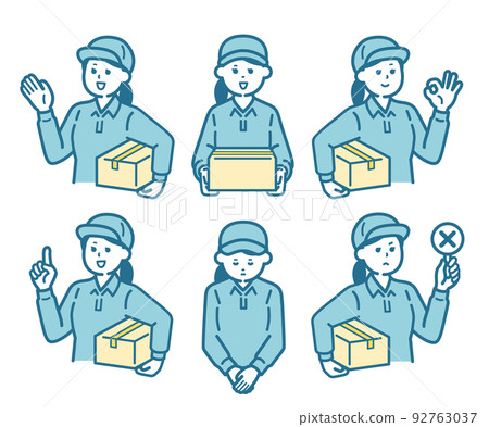 快遞女人姿勢集 92763037