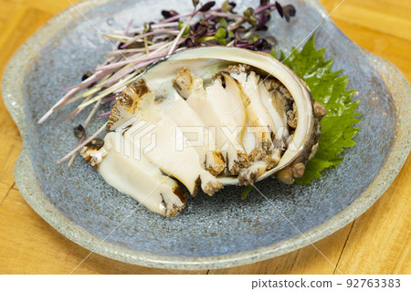 Abalone sashimi Abalone sashimi 92763383