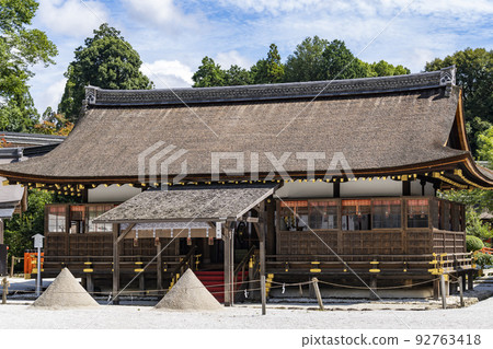 夏季京都 上賀茂神社 (Kamowakeikazuchi Shrine) 細堂野立綱 (Morisuna) 京都府京都市 夏季京都 上賀茂神社 (Kamowakeikazuchi Shrine) 細堂野立綱 (Morisuna) 京都府京都市 92763418