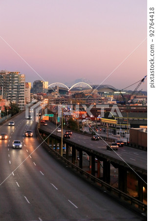 Night view of Seattle, Washington, USA Night view of Seattle, Washington, USA 92764418