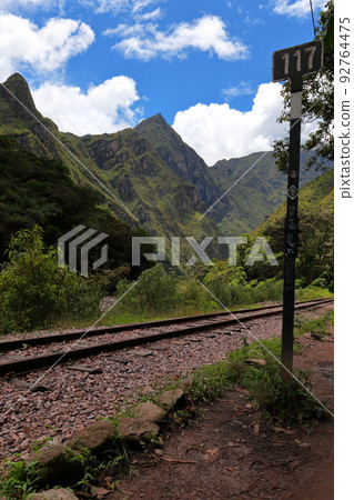 Peru's floating city, road to world heritage Machu Picchu, to the city of Aguascalientes Peru's floating city, road to world heritage Machu Picchu, to the city of Aguascalientes 92764475