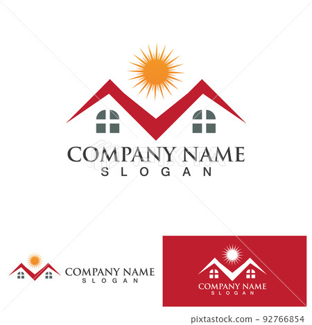 Home and building logo and symbol 92766854