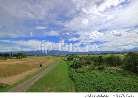 Countryside blue sky Susuki Countryside blue sky Susuki 92767153