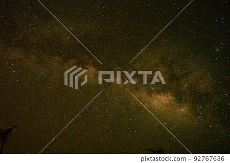 Ogasawara Islands Starry sky over Chichijima 92767686