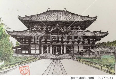 東大寺大佛 92768034