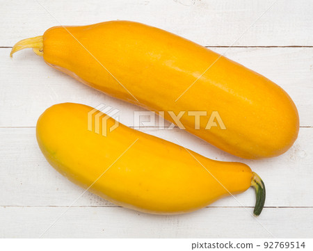 Zucchini on table 92769514