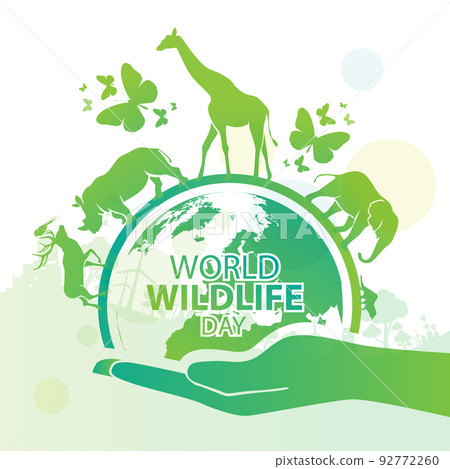World Wildlife Day Logo design template, March 3 92772260