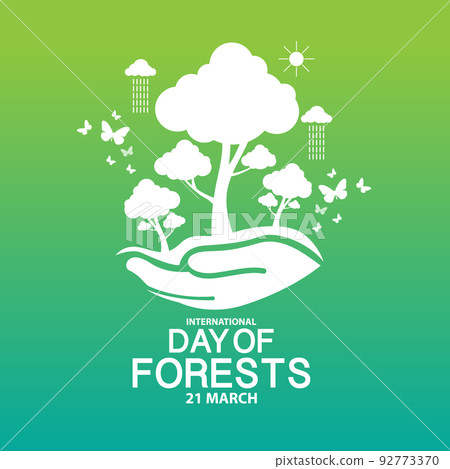 International Day of Forests Logo design template 92773370