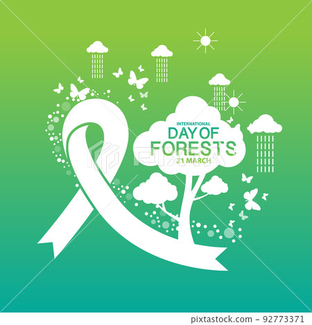 International Day of Forests Logo design template 92773371