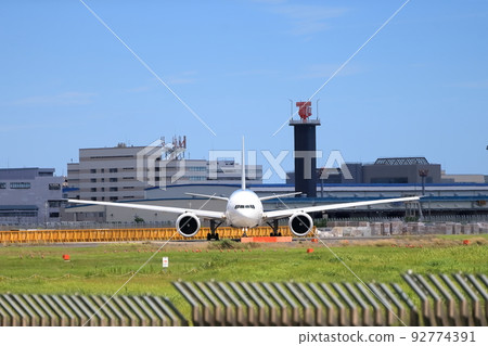 客機起降畫面 客機起降畫面 92774391