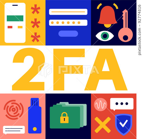Two factor authentication 92774816