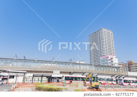 長町站前風景 92775177