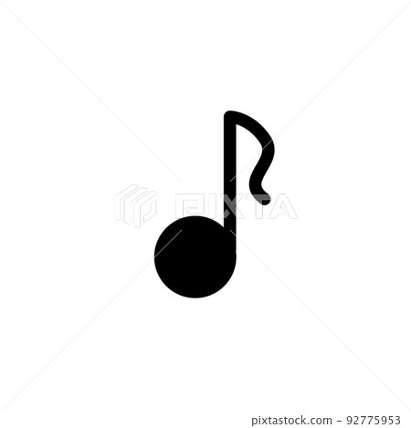 Illustration Vector Graphic of Music Icon 92775953