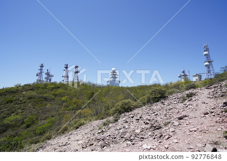 Gunma Prefecture Mt. Akagi Antennas on the summit of Mt. Jizo May 29, 2022 Gunma Prefecture Mt. Akagi Antennas on the summit of Mt. Jizo May 29, 2022 92776848