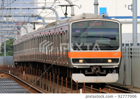 武藏野線越谷湖鎮站E231系列 92777006