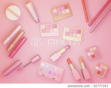 Cosmetic makeup 3D 92777261