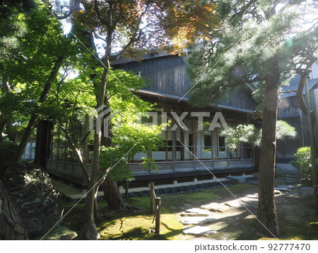 Niigata City Cultural Property Former Ozawa Family Residence Japanese Garden 92777470
