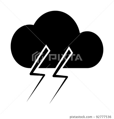 Illustration Vector Graphic of Storm Icon - Stock Illustration ...