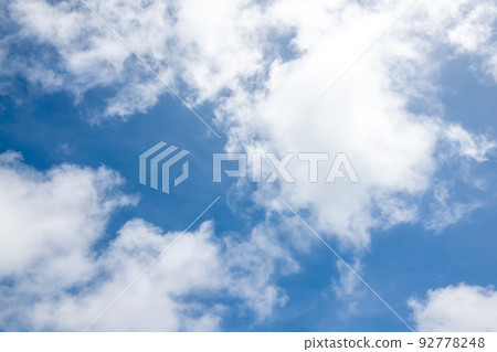 藍天雲彩背景材料圖像 藍天雲彩背景材料圖像 92778248