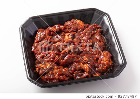 牛裙牛排(醬汁醃製,蒜味) 牛裙牛排(醬汁醃製,蒜味) 92778487