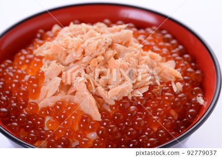 Salmon's Oyako Don bowl Salmon's Oyako Don bowl 92779037