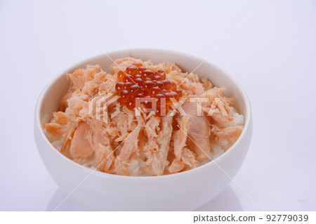 Salmon's Oyako Don bowl Salmon's Oyako Don bowl 92779039