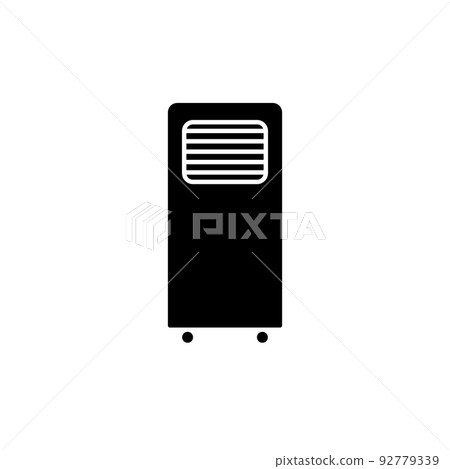 Illustration Vector graphic of air conditioner icon Illustration Vector graphic of air conditioner icon 92779339