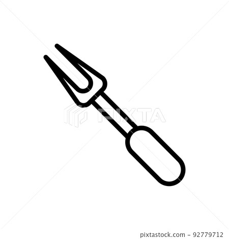 Illustration Vector graphic of barbeque icon Illustration Vector graphic of barbeque icon 92779712