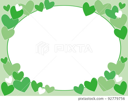 Heart message material 92779756