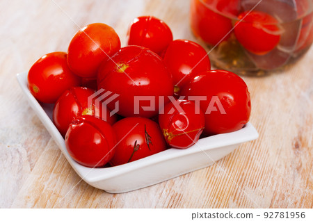 Pickled tomatoes Pickled tomatoes 92781956