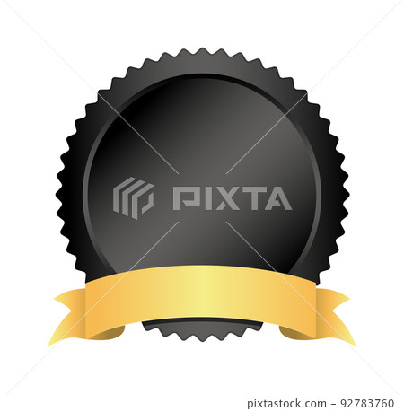 Medal icon template illustration (character space) Medal icon template illustration (character space) 92783760