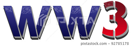 Font design with word world war 3 Font design with word world war 3 92785178
