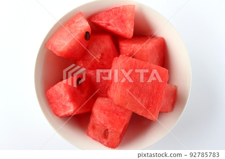 Skinless Cut Watermelon Block Cut 92785783
