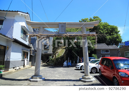 Uradome Coast Ajiro Shrine [Iwami Town, Tottori Prefecture] 92786290