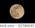April 8, 2022 Super Moon (full moon) 92786645