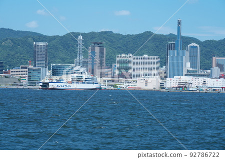 Konpira 2 (6) 兵庫縣神戶市中央區，神戶港方向渡輪碼頭方向 92786722