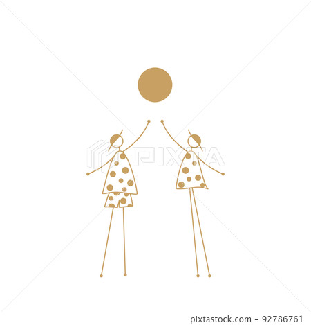 圖標線條藝術簡單線條圖標線條畫愛 圖標線條藝術簡單線條圖標線條畫愛 92786761